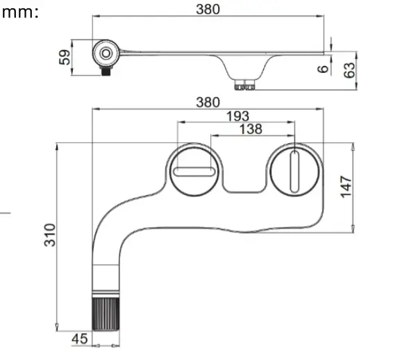 Adjustable Bidet Attachment Sprayer For Toilet by salelink.co.nz