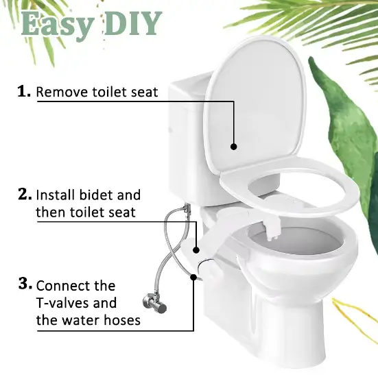 Adjustable Bidet Attachment Sprayer For Toilet by salelink.co.nz