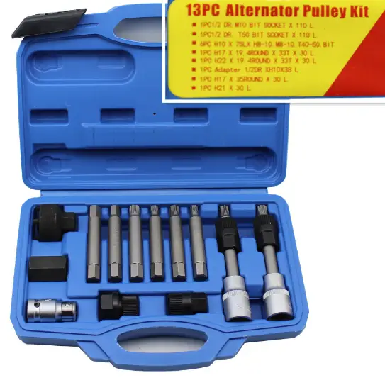 13Pcs Alternator Pulley Tool Kit by salelink.co.nz