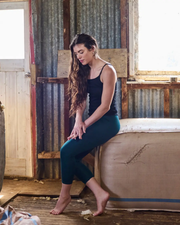 Women's Base Pant - 100% Merino Wool, Pine Green by Merino 365 NZ
