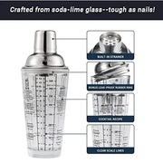 17 PCS Cocktail Shaker Set by salelink.co.nz