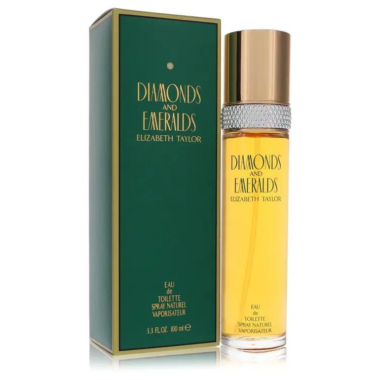 Diamonds & Emeralds Eau De Toilette Spray by Elizabeth Taylor 100 ml by Brands HD