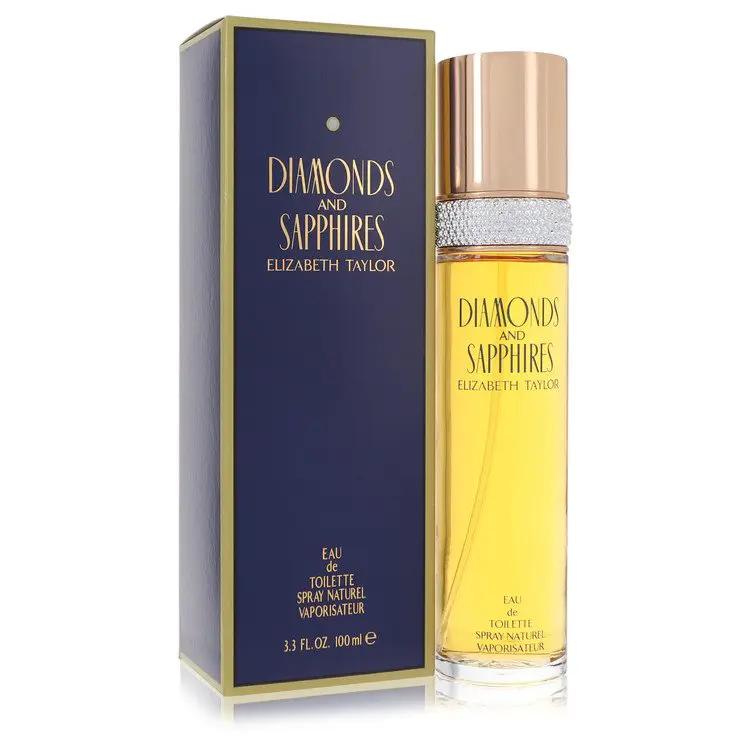 Diamonds & Sapphires Eau De Toilette Spray by Elizabeth Taylor 100 ml by Brands HD
