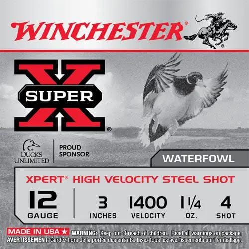 Kilwell Winchester Xpert Steel 12G 4 3" 36gm (250) Winchester Xpert Steel 12G 4 3" 36gm (250)