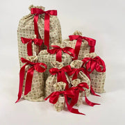 Waste Free Celebrations Fabric Gift Bags Folk Blomsterkunst (Reusable Gift Bag Set) Folk Blomsterkunst (Reusable Gift Bag Set)