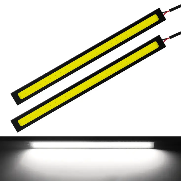 10X 12V White LED Strip Lights Bars Camping Caravan Boat Car COB by salelink.co.nz