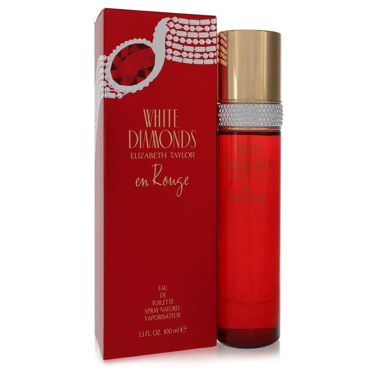 White Diamonds En Rouge Eau De Toilette Spray by Elizabeth Taylor 100 ml by Brands HD