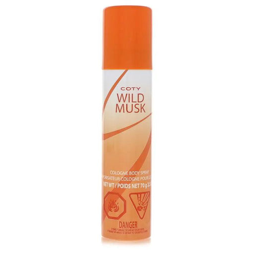 Brands HD Cologne Body Spray Wild Musk Cologne Body Spray by Coty 75 ml Wild Musk Cologne Body Spray by Coty 75 ml