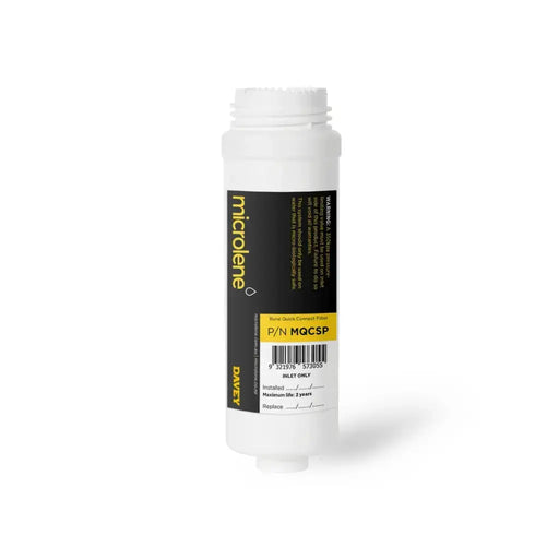Davey Microlene MQCSP Underbench Replacement Filter - Rainwater & Tank Water, 1 Micron NZ by Filtration Station NZ