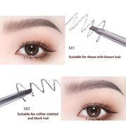 FLORTTE Nice To Meet Chu Slanted Eyebrow Pencil with Brush by Poppy Gifts