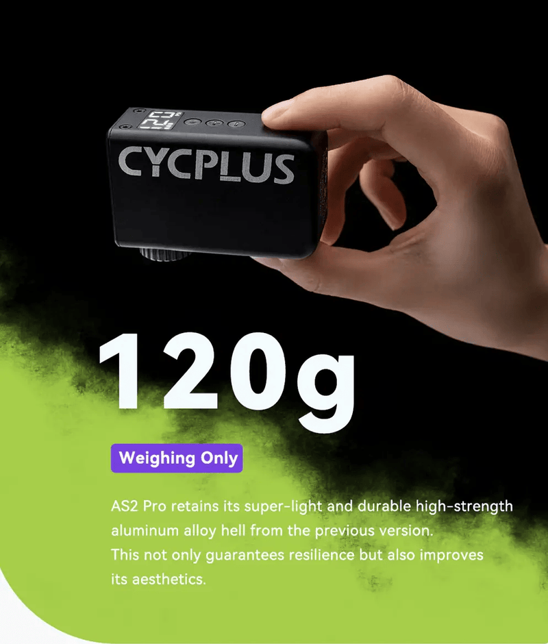 CYCPLUS AS2 Pro Bike E-Pump by Kiwi Grab