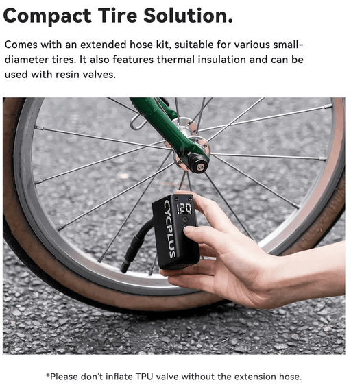CYCPLUS AS2 Pro Bike E-Pump by Kiwi Grab
