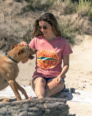 Moana Hot Lips Tee - Womens by Moana SUP and Surf