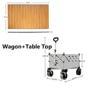 ECOTREK Camping Gear Ecotrek Foldable All-Terrain Wagon Cart 300L Heavy Duty Beach Cart XY3104 Ecotrek Foldable All-Terrain Wagon Cart 300L Heavy Duty Beach Cart XY3104
