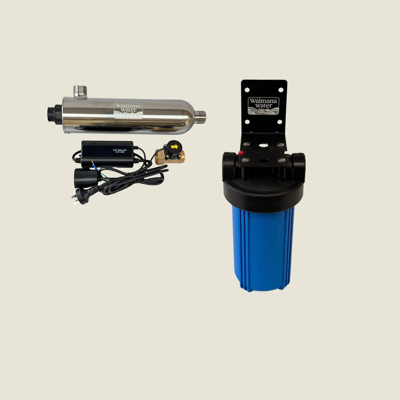 Waiora Clarity I + Waimana UV 33W Bundle - Whole House Filtration & UV Treatment NZ by Filtration Station NZ