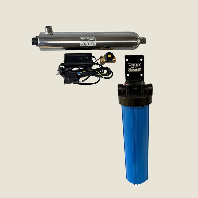 Waiora Clarity Plus I + Waimana UV 48W Bundle - High Flow Filtration & UV Treatment NZ by Filtration Station NZ