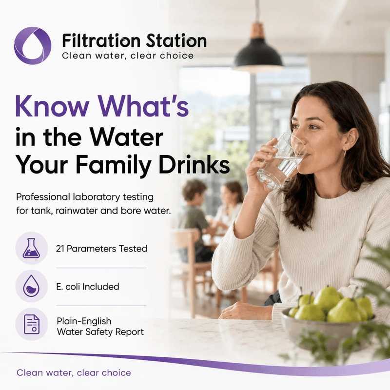 Filtration Station NZ Water Test Tank & Bore Water Safety Assessment Tank & Bore Water Safety Assessment