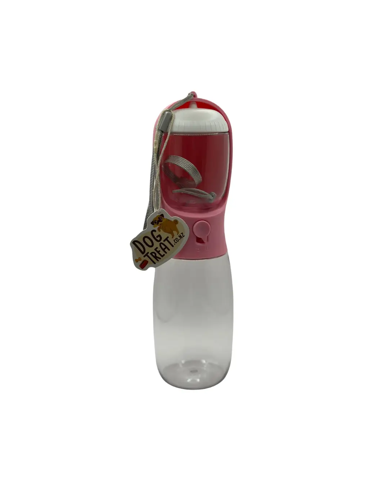 2 in 1 Portable Pet Bowl Bottle With Food Compartment by DogTreatNZ