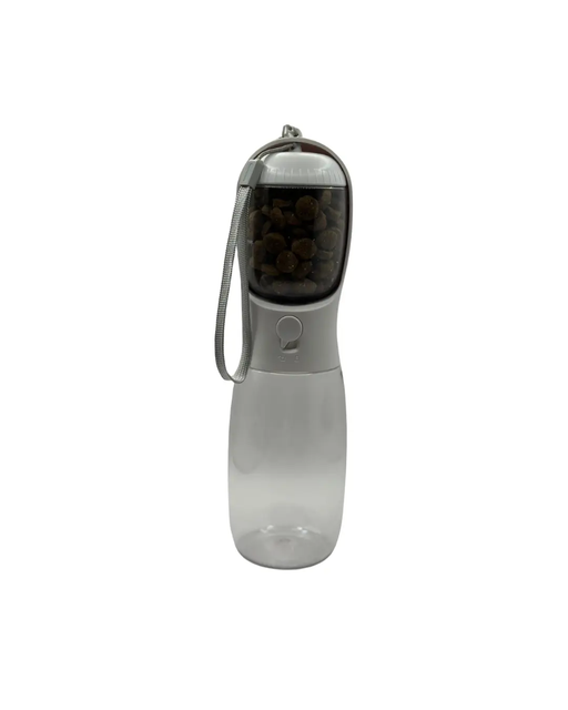 2 in 1 Portable Pet Bowl Bottle With Food Compartment by DogTreatNZ