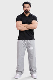 Wave Polo T-shirt Black by Fuaark Nz