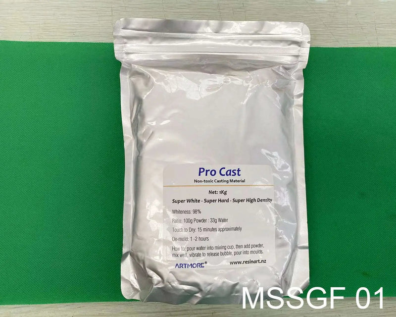 Artmore Pro Cast - Non-Toxic Casting Material, Just Requires Water To Be Added by Resin Art NZ