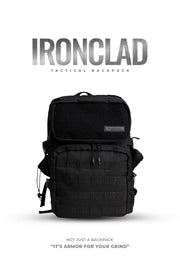 Ironclad Tactical Backpack Black by Fuaark Nz
