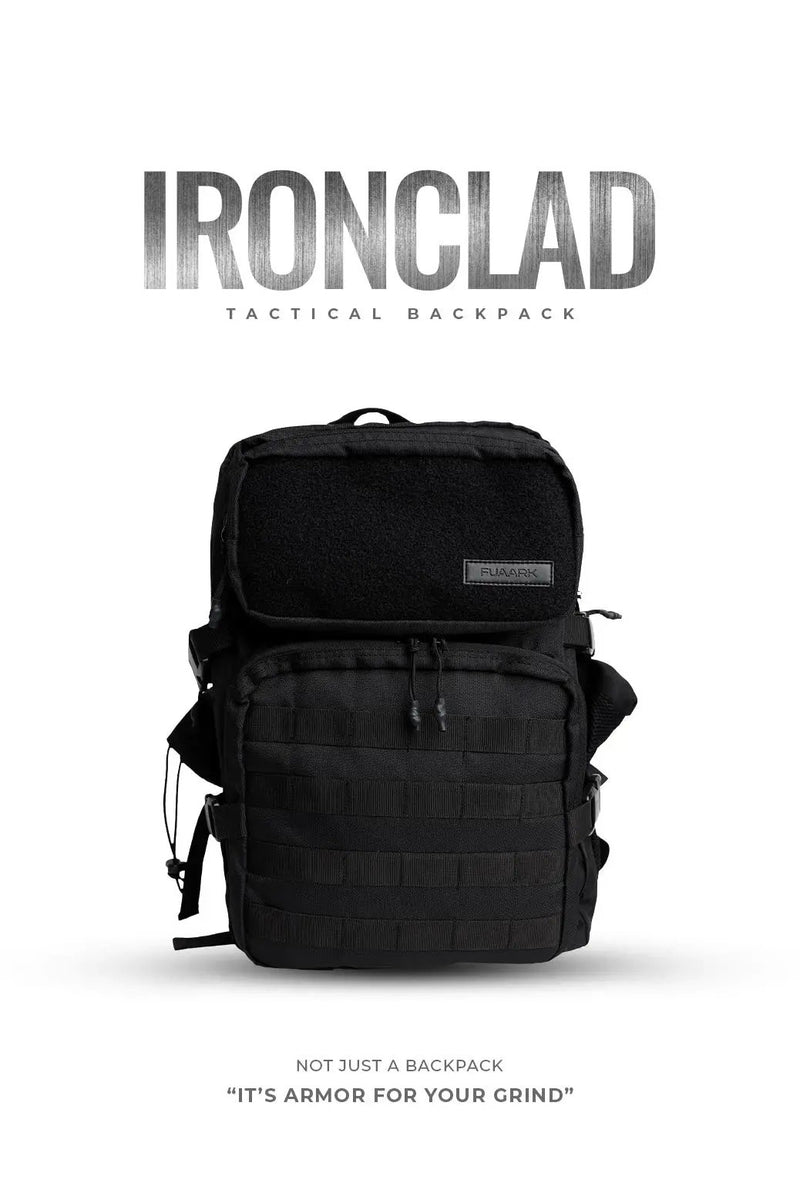 Ironclad Tactical Backpack Black by Fuaark Nz
