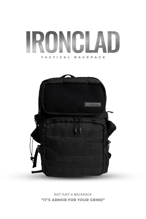 Ironclad Tactical Backpack Black by Fuaark Nz