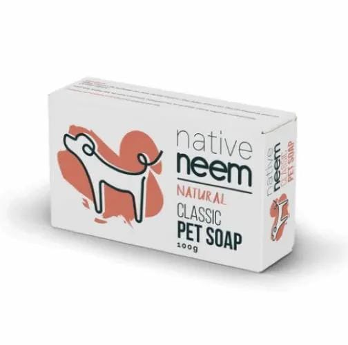 Animal Addiction Limited Dog Grooming Organic Neem Pet Soap Bar 100g (Classic) Organic Neem Pet Soap Bar 100g (Classic)