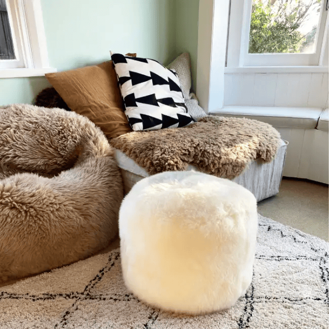 Ottoman by Classic Sheepskins