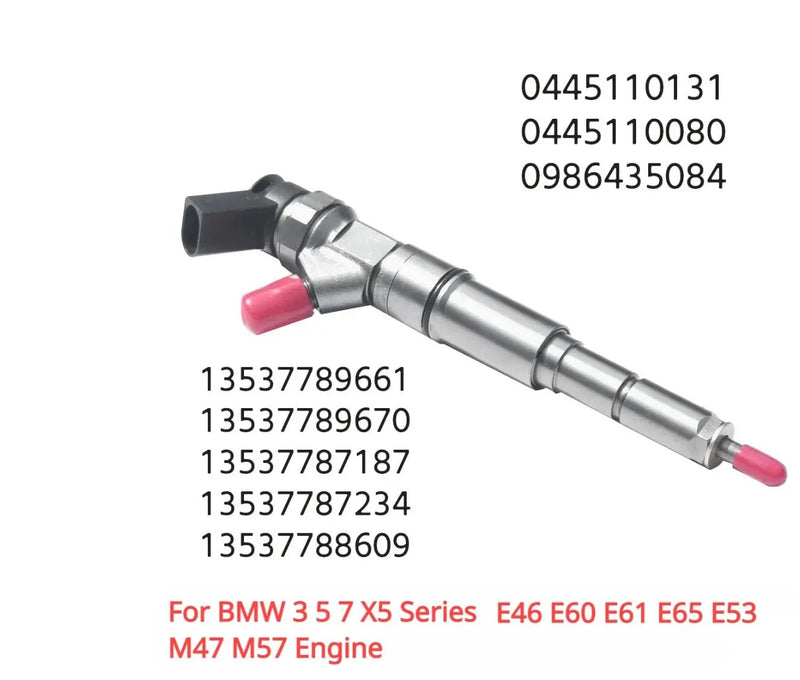 0445110131 13537789661 New Diesel Fuel Injector Nozzle For BMW 3 5 7 X5 Series E46 E60 E61 E65 E53 M47 M57 Engine by JBH AUTO PARTS