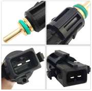 13621433077 Coolant Temperature Sensor in Lower Radiator Hose for BMW E87 E81 E46 E90 E91 5er E39 E60 F10 325i 525i 745i X3 X5 by JBH AUTO PARTS