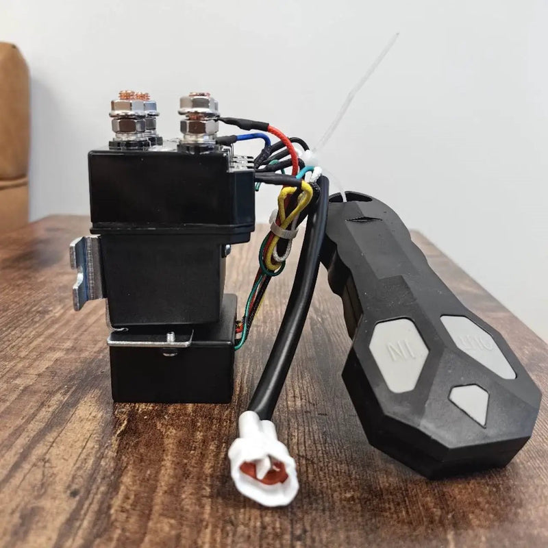 500A 12V Winch Solenoid with Remote Suitable upto 5000lbs by salelink.co.nz