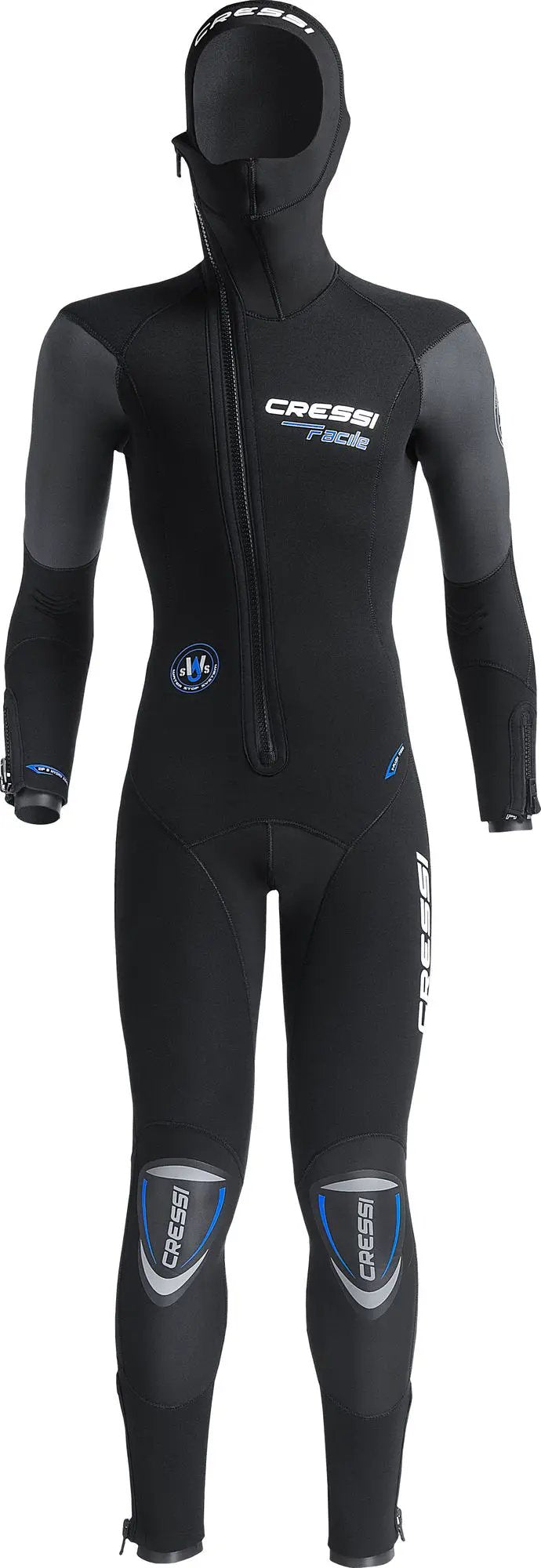 Cressi Facile 7mm Semi-Dry Wetsuit by NZ Diver