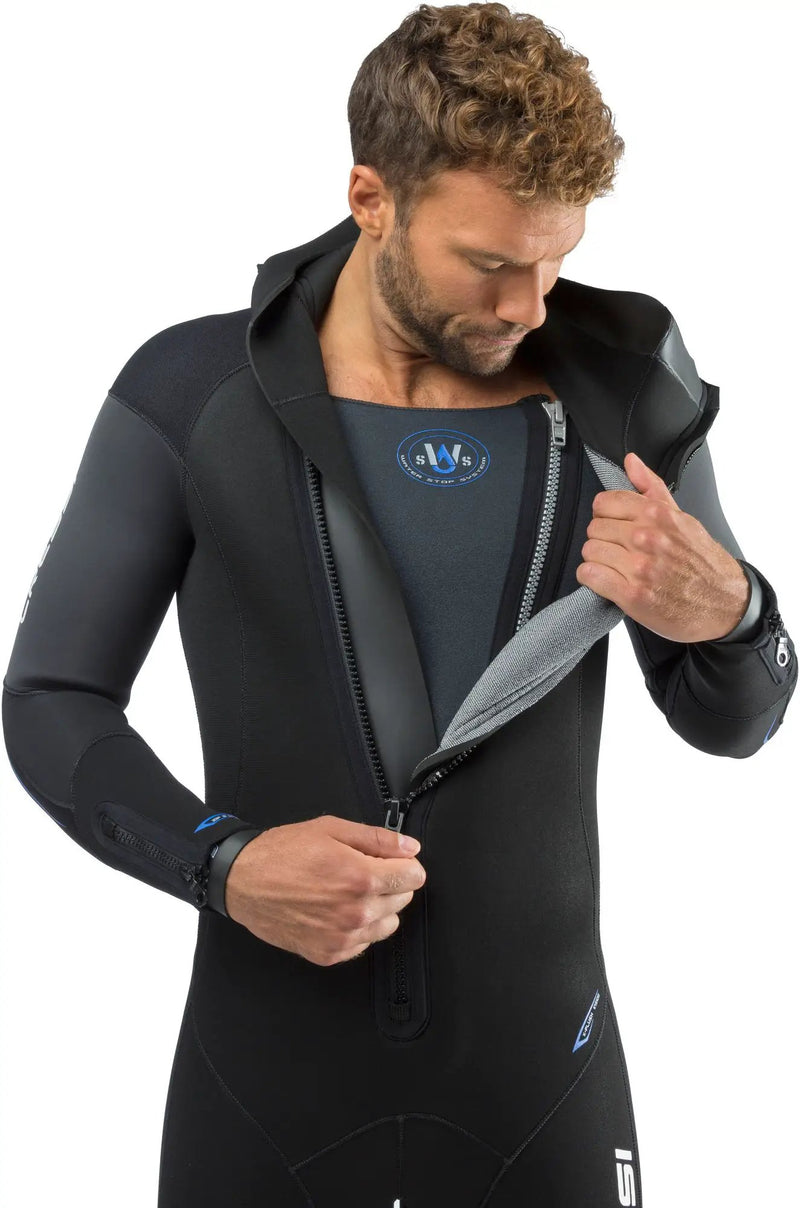Cressi Facile 7mm Semi-Dry Wetsuit by NZ Diver