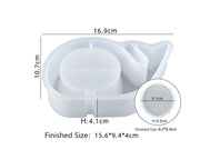 Money Box Money Bank Epoxy Silicone Casting Moulds for Money Storage with Lids by Resin Art NZ