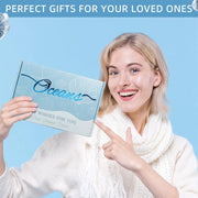 Blue Theme Aroma Candle Bath Gift Box by Poppy Gifts