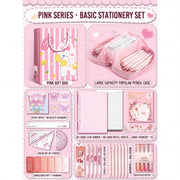 Basic Stationery Gift Set – Pink Series and Blue Series by Poppy Gifts