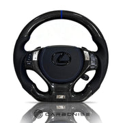 Lexus GS/ES/RX Steering Wheel (Carbon Fiber+Perforated Leather) by CARBONISE