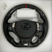 Lexus GS/ES/RX Steering Wheel (Carbon Fiber+Perforated Leather) by CARBONISE
