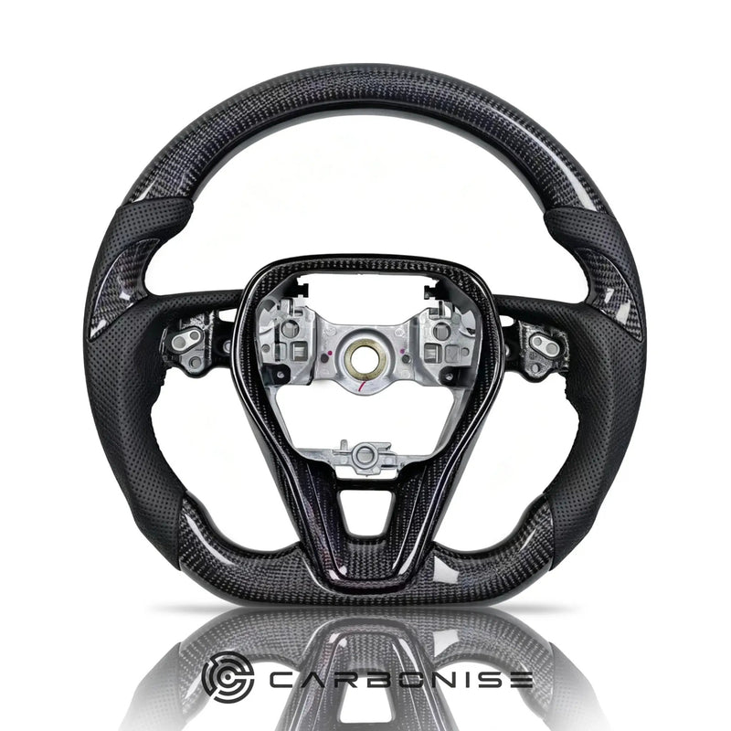 Toyota Corolla/Crown/Camry/Rav4/Harrier (Carbon Fiber+Perforated Leather) @1 by CARBONISE