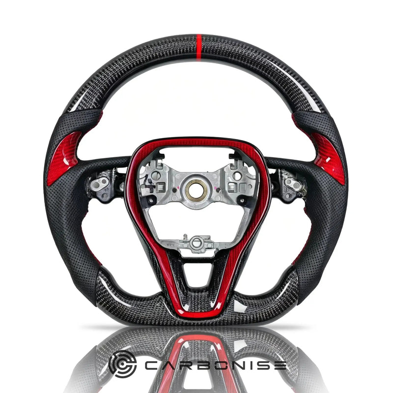 Toyota Corolla/Crown/Camry/Rav4/Harrier (Carbon Fiber+Perforated Leather) @2 by CARBONISE