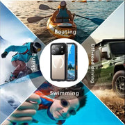techplus Waterproof & Shockproof Case for iPhone 18 Pro Max – Clear Protective Cover Waterproof & Shockproof Case for iPhone 18 Pro Max – Clear Protective Cover