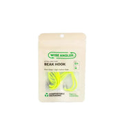 Beak Hook - Extra Long Point Fluro Green by WISE ANGLER