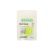 Beak Hook - Extra Long Point Fluro Green by WISE ANGLER