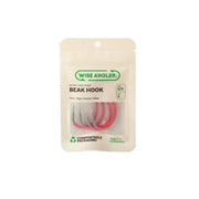 Beak Hook - Extra Long Point / Pink by WISE ANGLER