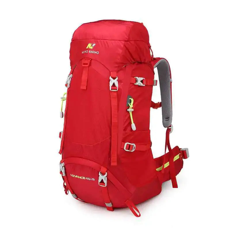 Professional Mountaineering Backpack - 50L Large Capacity Hiking Pack with Rain Cover | Outdoor Adventure Gear by Mead's Supply & Equipment Outfitters limited