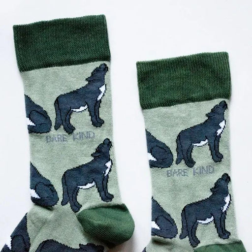 Barekind NZ Socks Save the Wolves Bamboo Socks Save the Wolves Bamboo Socks