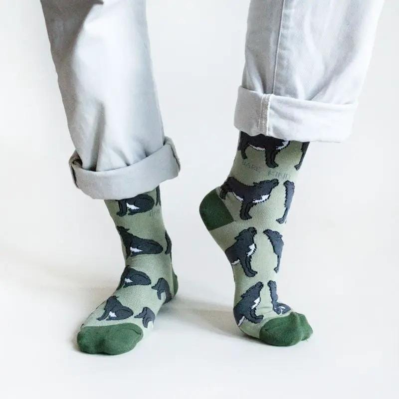 Barekind NZ Socks Save the Wolves Bamboo Socks Save the Wolves Bamboo Socks