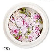 3D Ultra Thin Wood Pulp Flower Colorful Mixed Flowers Leaves Flakes by Resin Art NZ